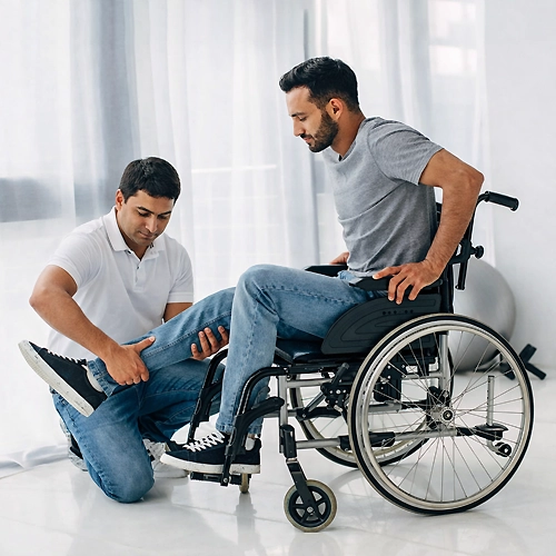 Specialized medical care for multiple sclerosis focused on symptom control and long term nerve health