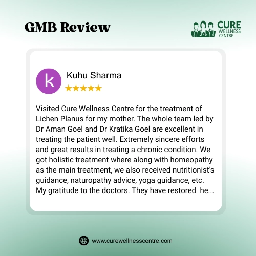 Patient shares wellness recovery journey after personalized treatment and ongoing care support